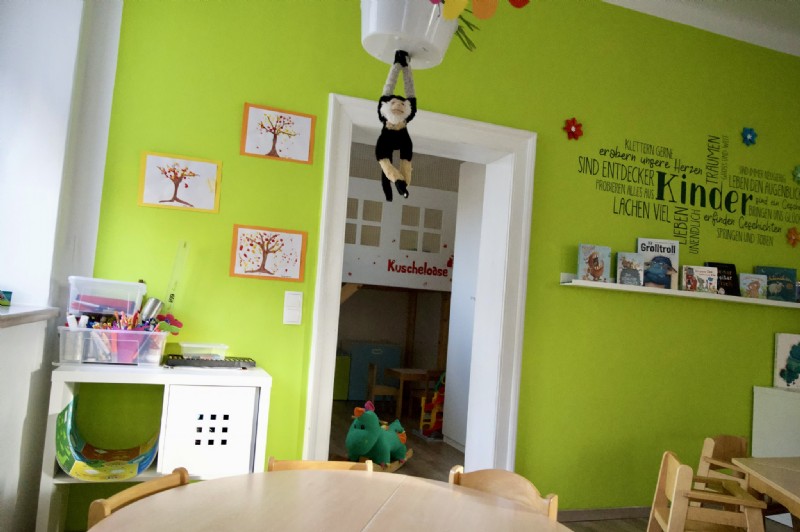 Kreativecke in der Kinderinsel