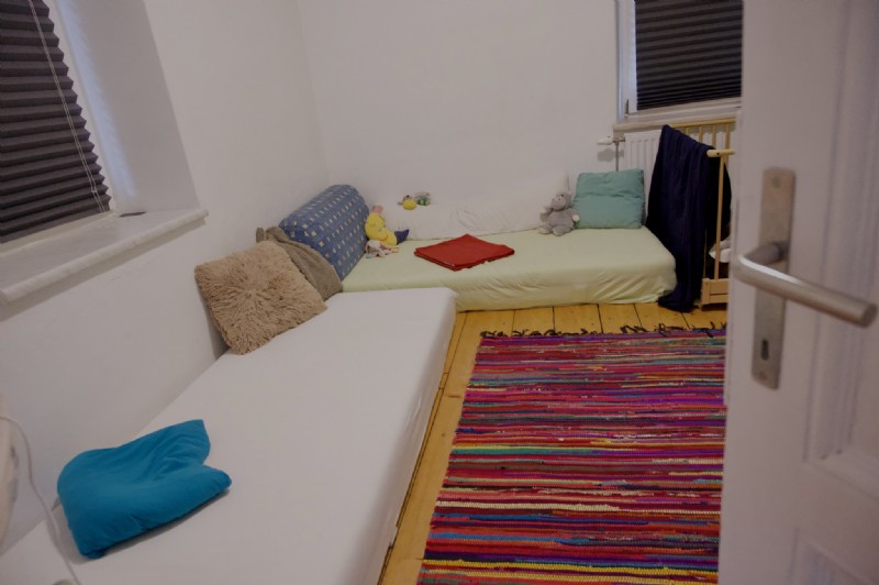 Schlafraum in der Kinderinsel
