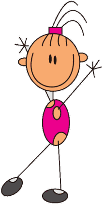 Kind im pinken Kleid aus dem Kinderinsel-Logo